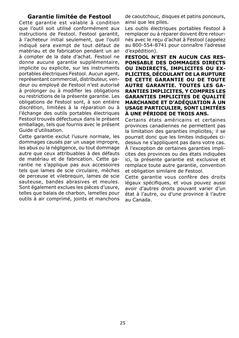 Festool RO 125 FEQ User Manual | Page 25 / 40