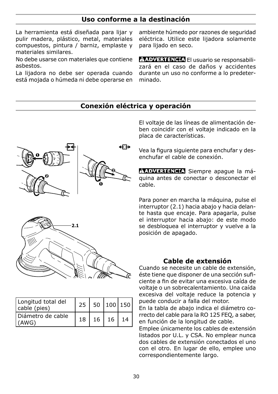 Festool RO 125 FEQ User Manual | Page 30 / 40