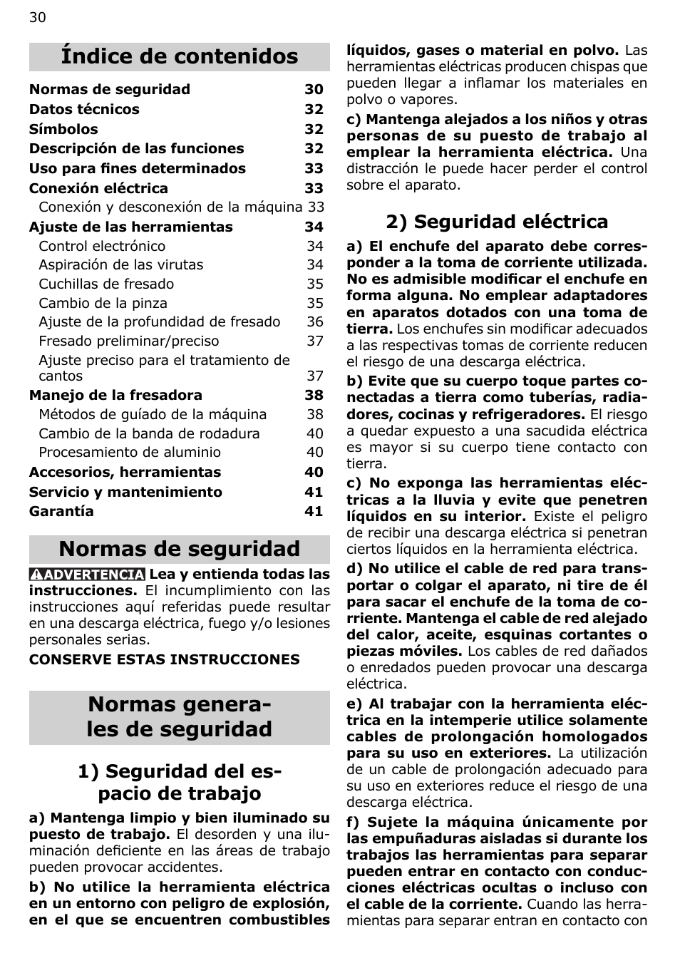 Festool OF 2200 EB User Manual | Page 30 / 46