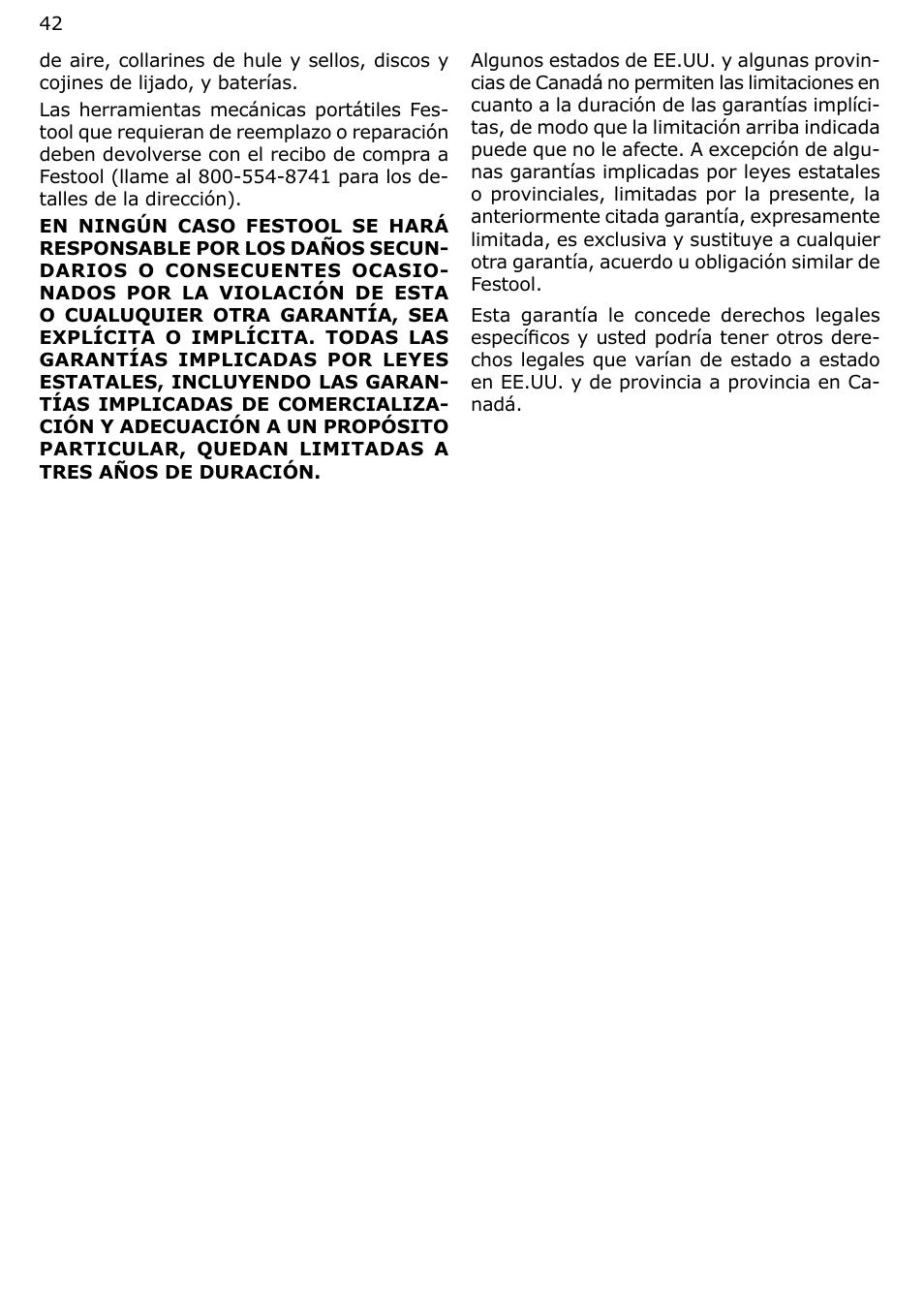 Festool OF 2200 EB User Manual | Page 42 / 46
