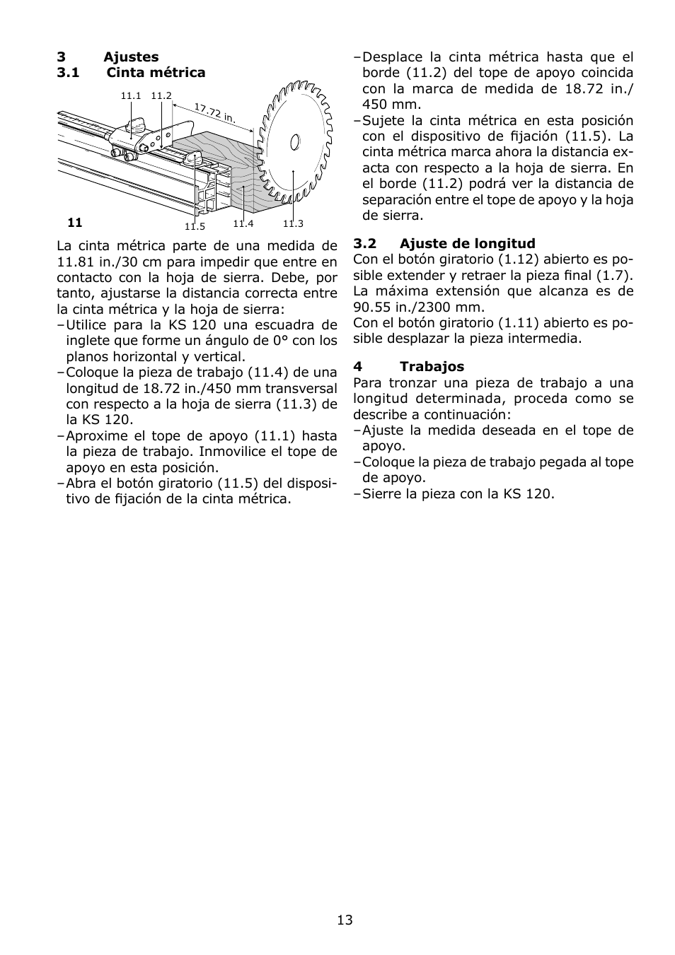 Festool KA-KS 120 User Manual | Page 13 / 16