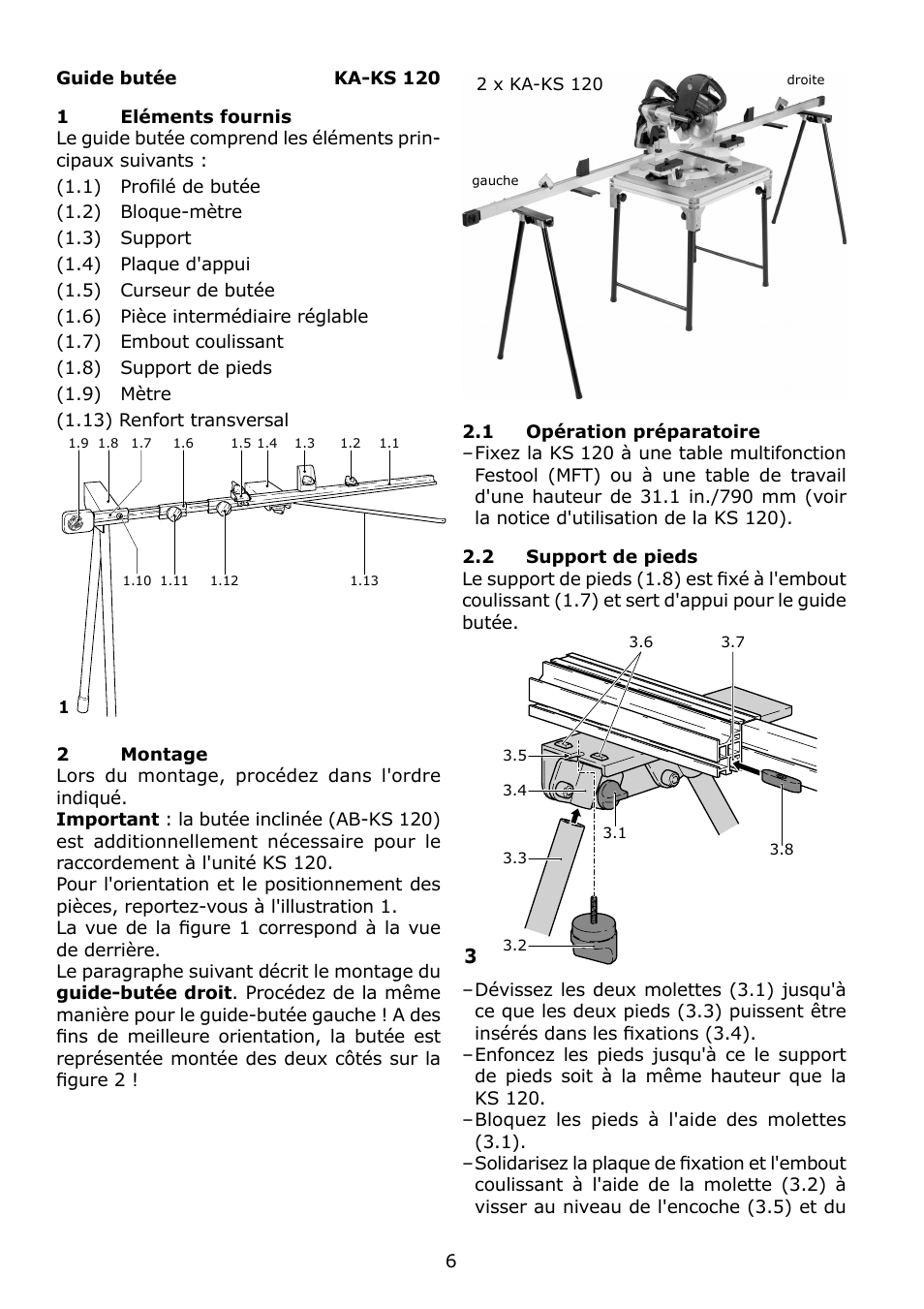 Festool KA-KS 120 User Manual | Page 6 / 16