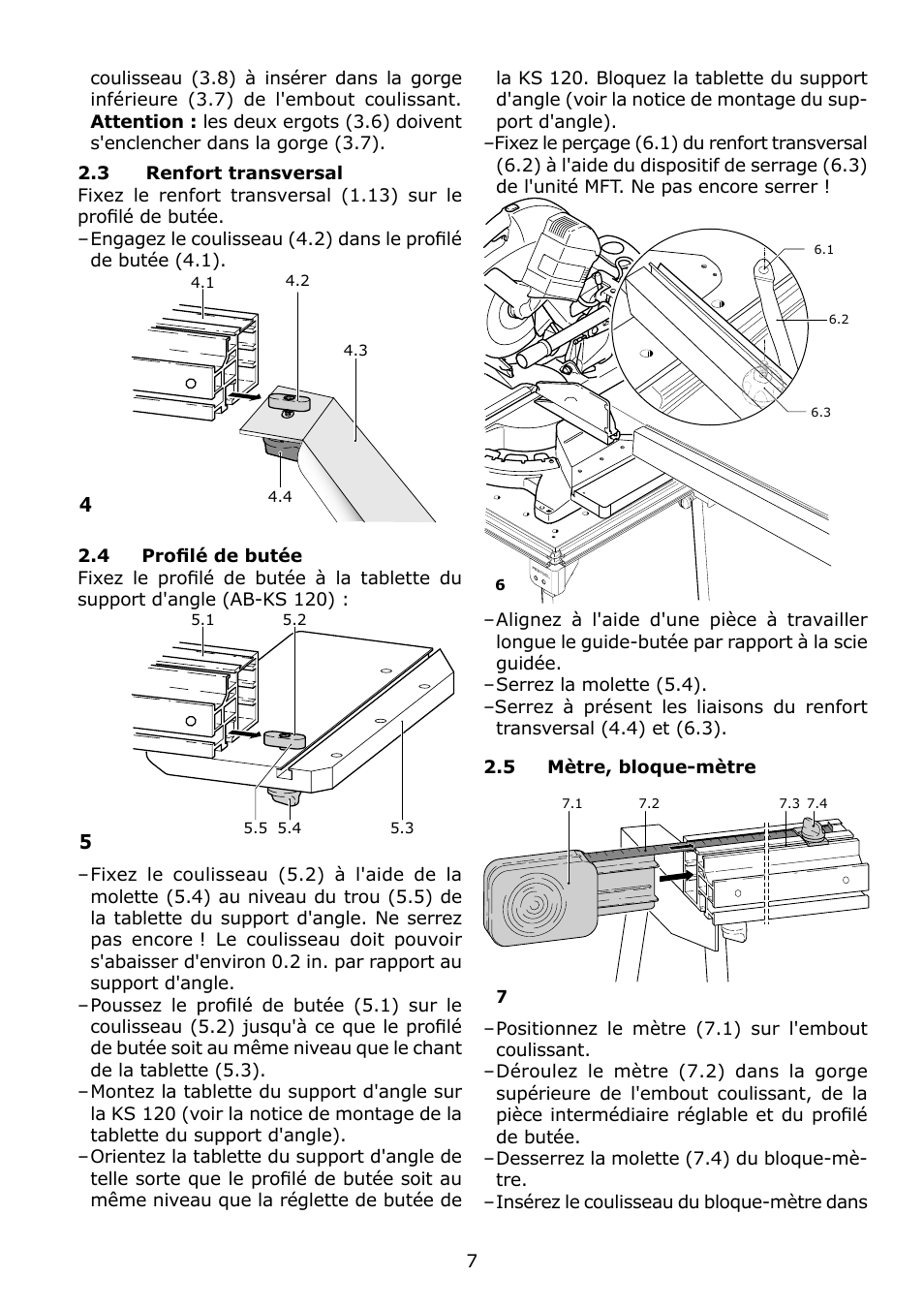 Festool KA-KS 120 User Manual | Page 7 / 16