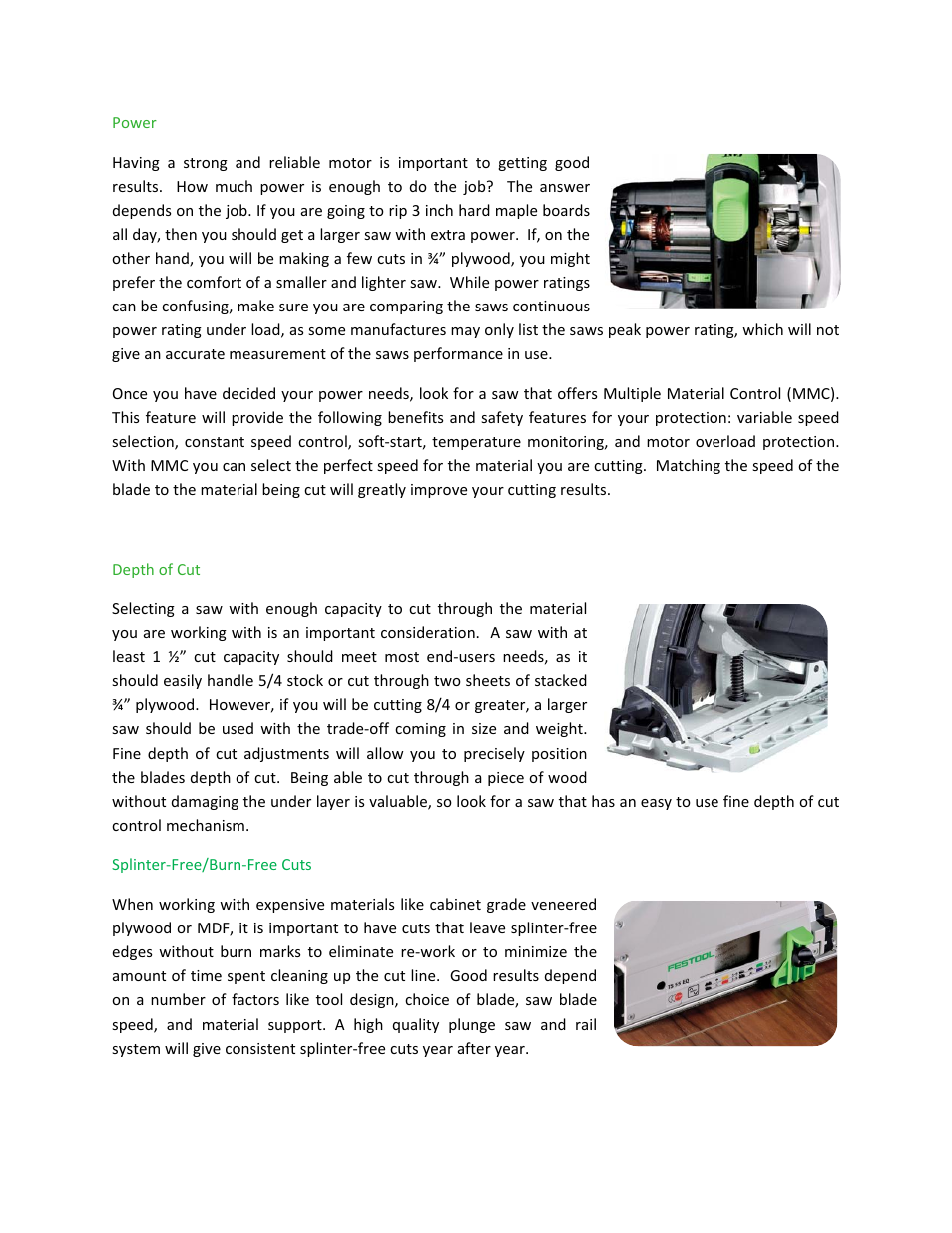 Festool TS 55 EQ User Manual | Page 6 / 14
