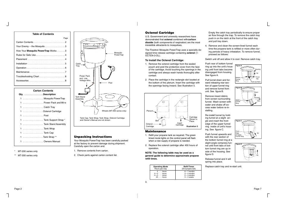 Flowtron Outdoor Products POWERTRAP MT-350 User Manual | Page 2 / 4