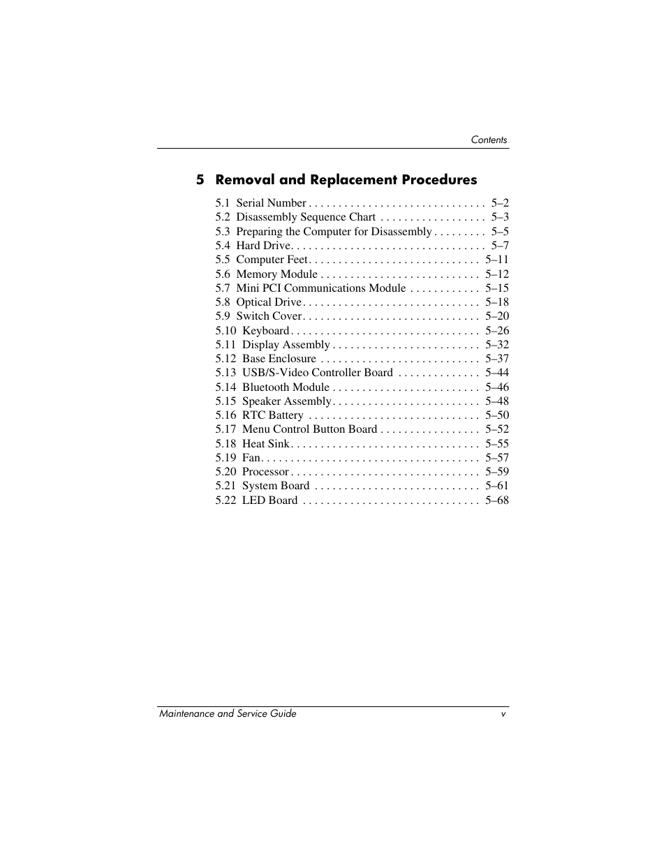 FHP DV1400 User Manual | Page 5 / 258