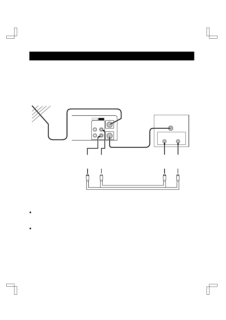 Audio/video connections | Fisher FVH-E420 User Manual | Page 13 / 38