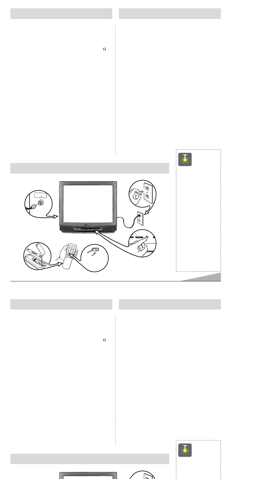 Specifications, Features, Quicktips | Basic setup | Fisher PC-25S00 User Manual | Page 3 / 32