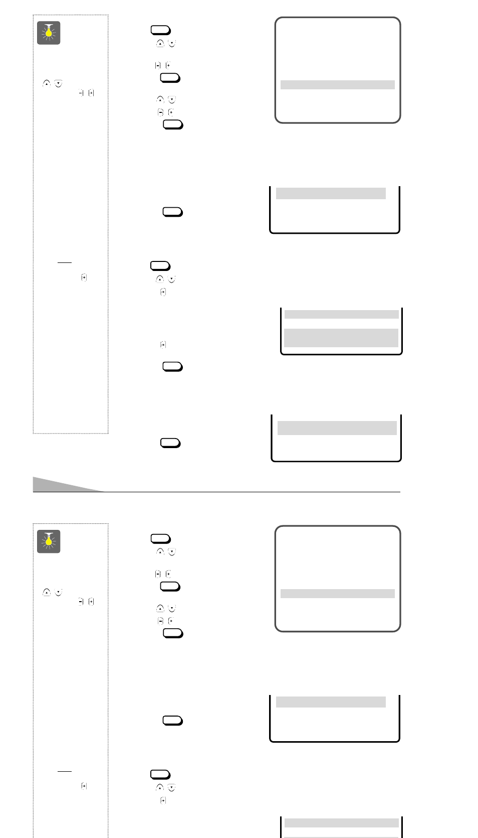 Quicktips, Adding or deleting channels, Selecting the display language | Fisher PC-25S00 User Manual | Page 8 / 32