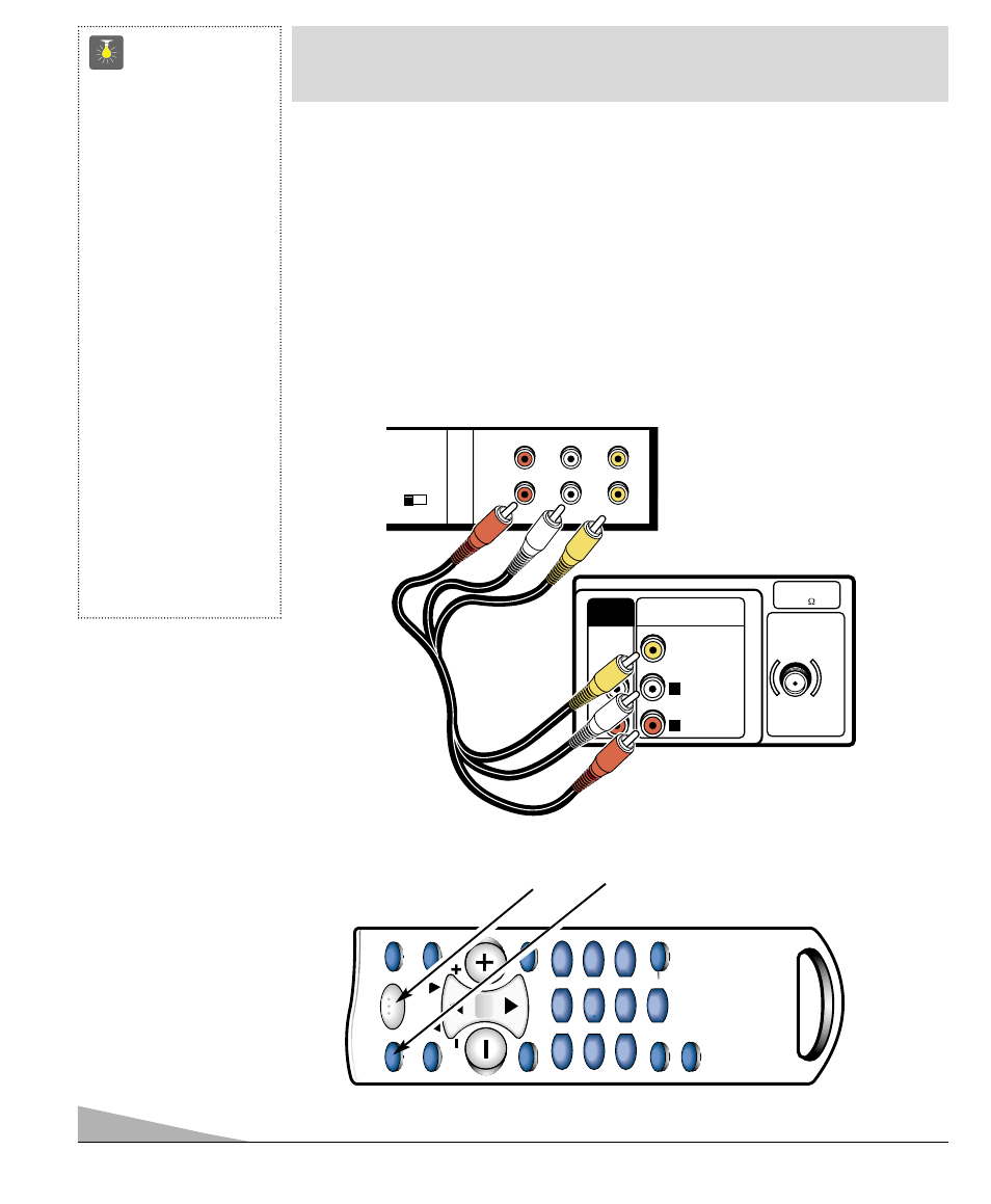 Usando las entradas posteriores de audio/ video | Fisher PC-27S10 User Manual | Page 26 / 36