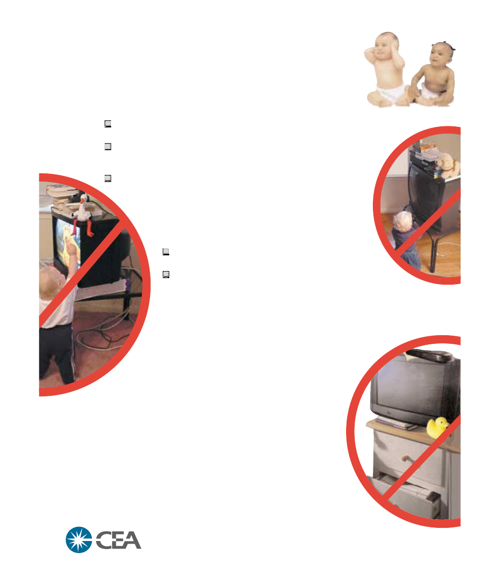 Child safety, It makes a difference where your tv stands, The issue | Fisher cares, Tune into safety | Fisher PC-27S10 User Manual | Page 36 / 36
