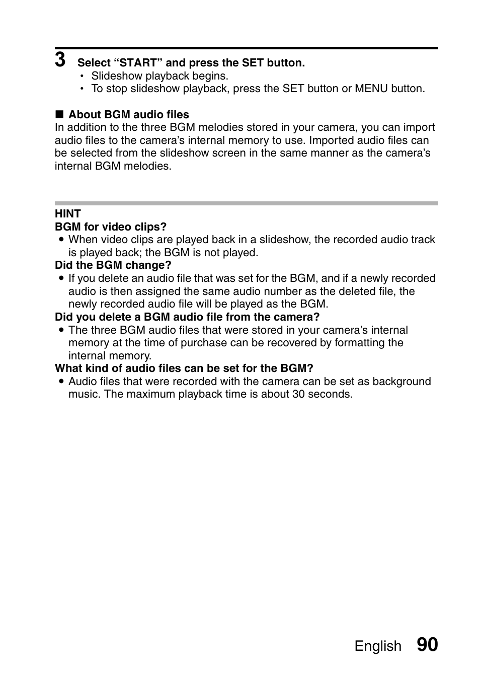 English | Fisher VPC-CG6GX User Manual | Page 104 / 202