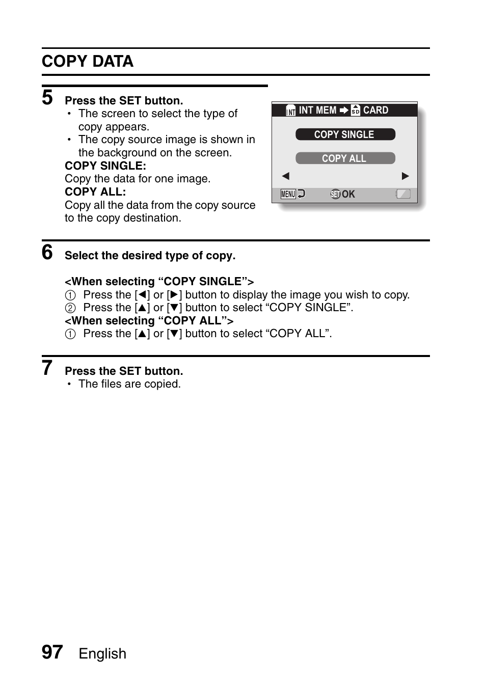 Copy data | Fisher VPC-CG6GX User Manual | Page 111 / 202