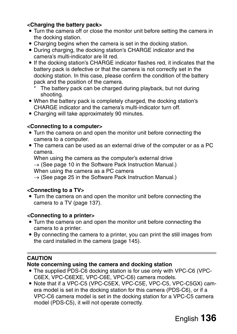 English | Fisher VPC-C6 User Manual | Page 142 / 192