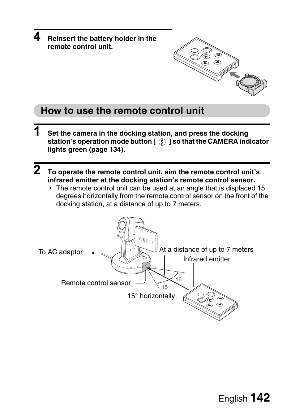 How to use the remote control unit | Fisher VPC-C6 User Manual | Page 148 / 192