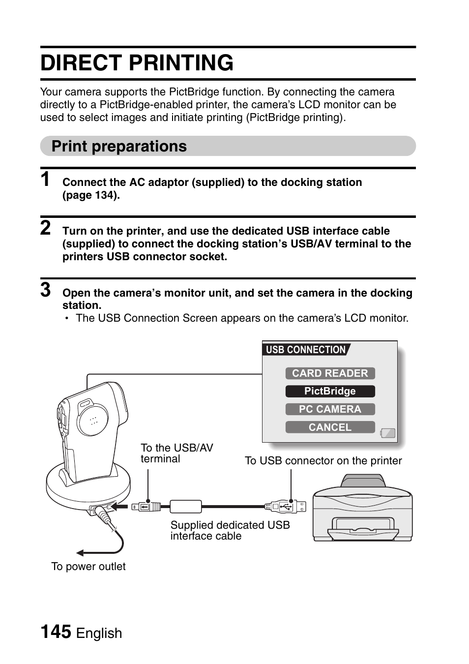 Direct printing, Print preparations | Fisher VPC-C6 User Manual | Page 151 / 192