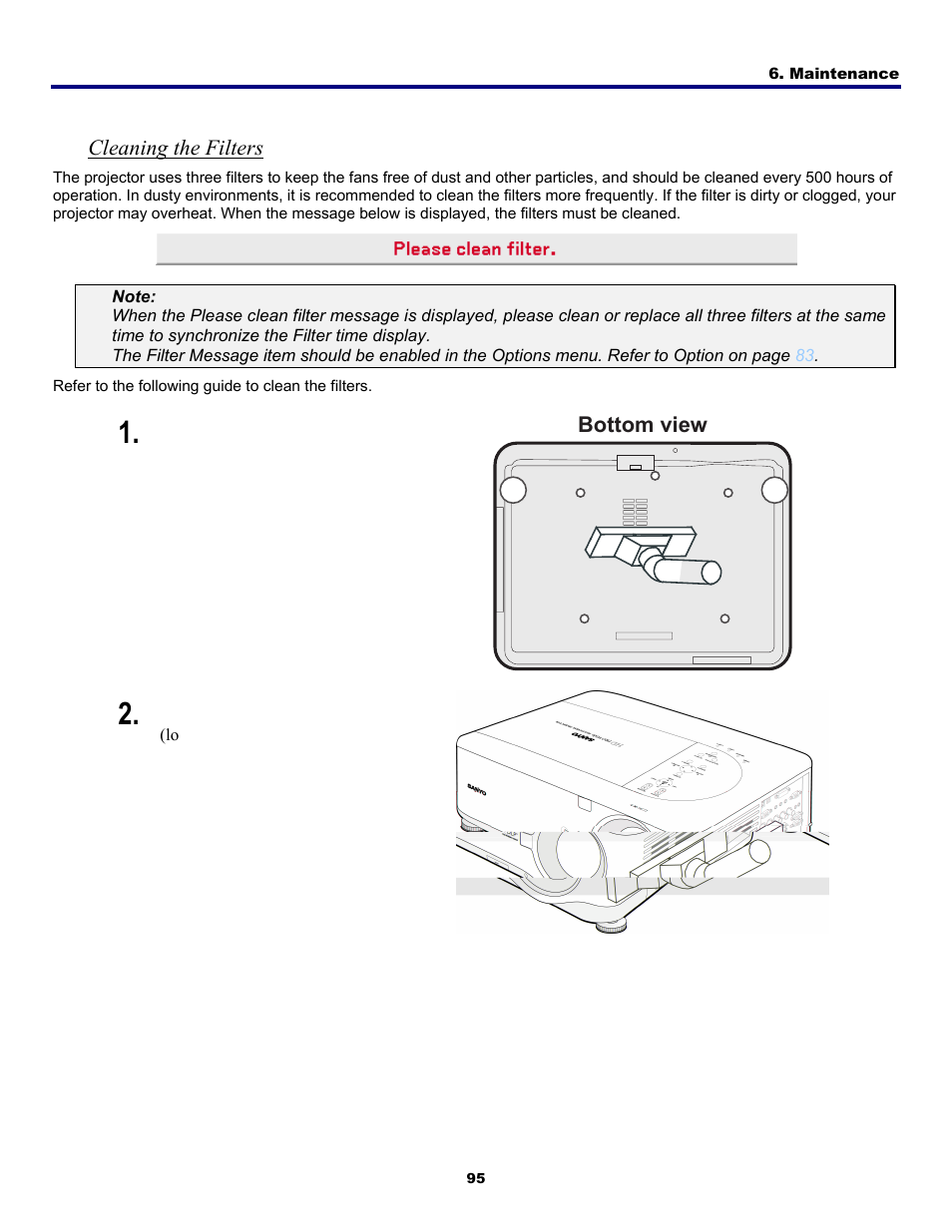 Cleaning the filters | Fisher PDG-DWT50L User Manual | Page 104 / 135