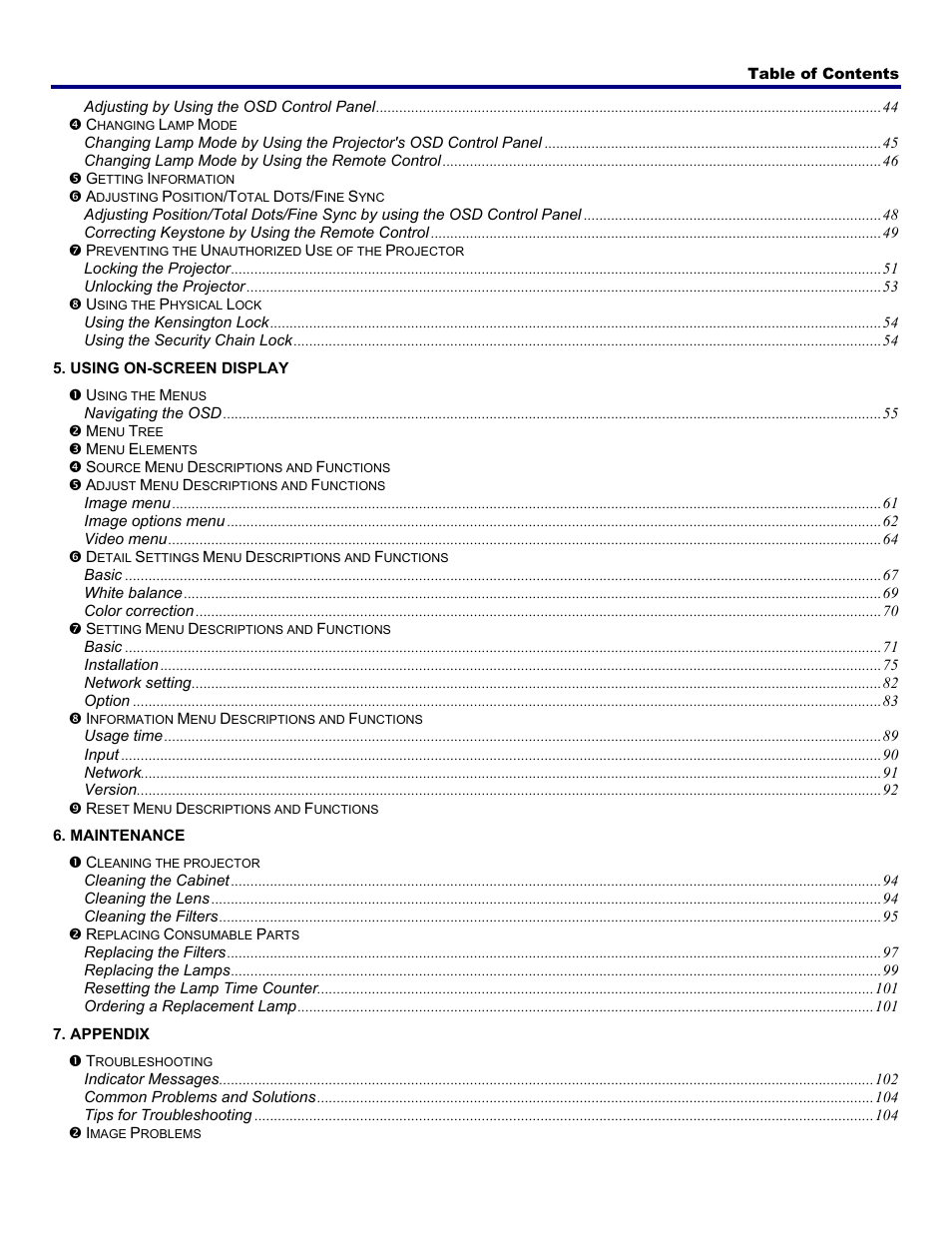 Fisher PDG-DWT50L User Manual | Page 8 / 135