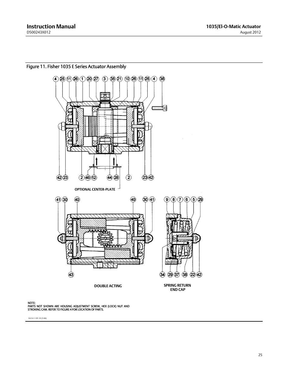 Instruction manual | Fisher D500243X012 User Manual | Page 25 / 28