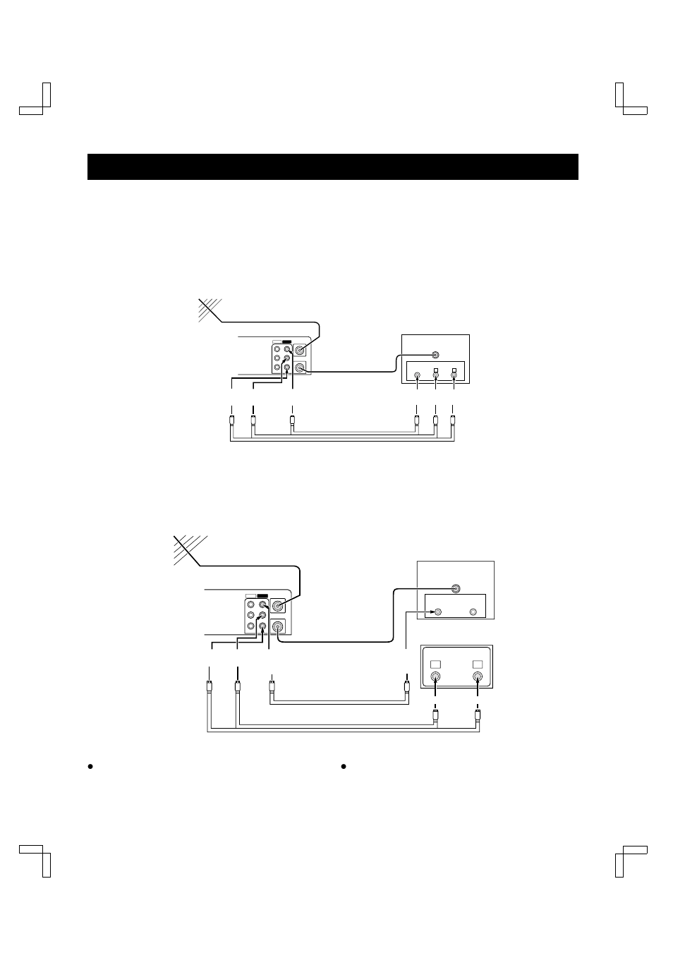 Audio/video connections, Stereo connections | Fisher FVH-T610 User Manual | Page 14 / 42