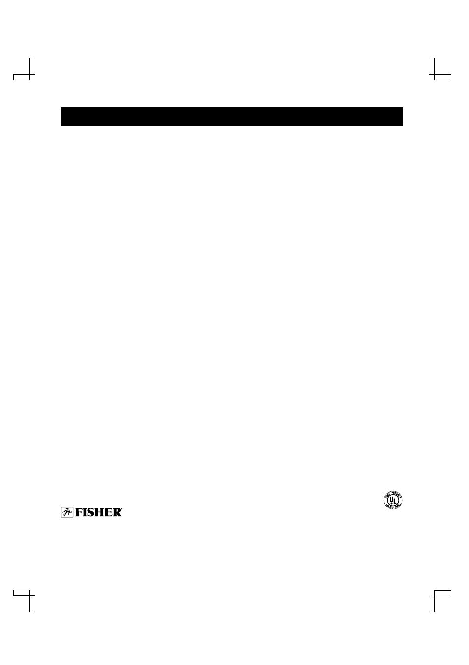 Specifications | Fisher FVH-T610 User Manual | Page 42 / 42