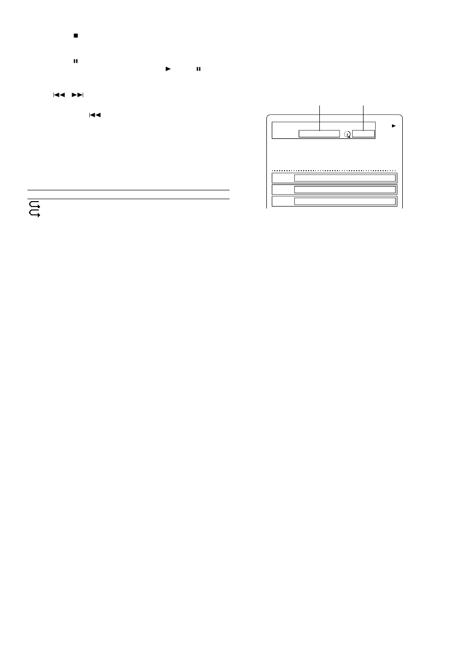 I-18, Arresto della riproduzione, Pausa | Salto di file, Riproduzione ripetuta, Visualizzazione delle informazioni del file | Fisher DC-TS960WL User Manual | Page 171 / 240