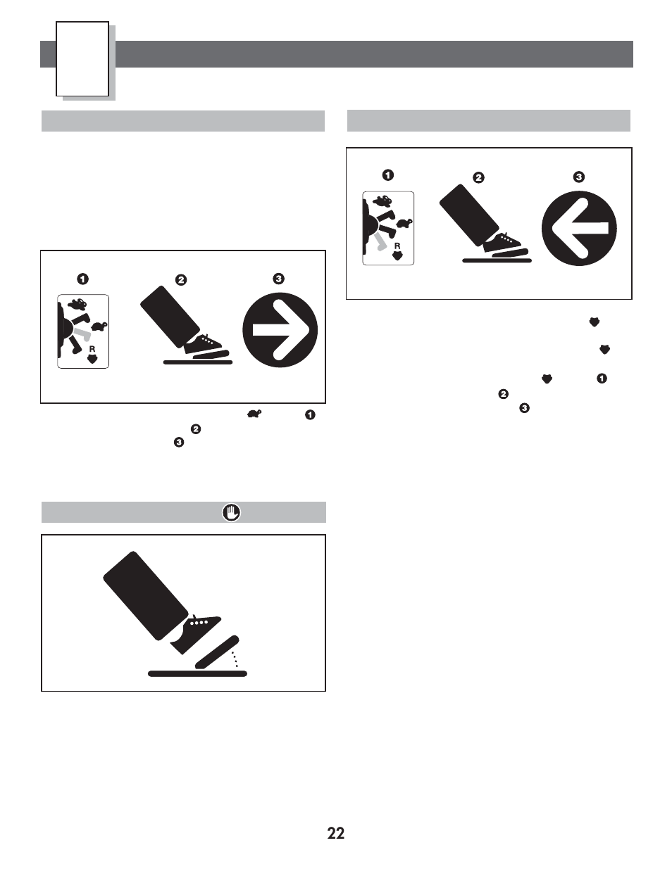 How to operate your vehicle, Beginner use - low speed drive to stop | Fisher 77770 User Manual | Page 22 / 32