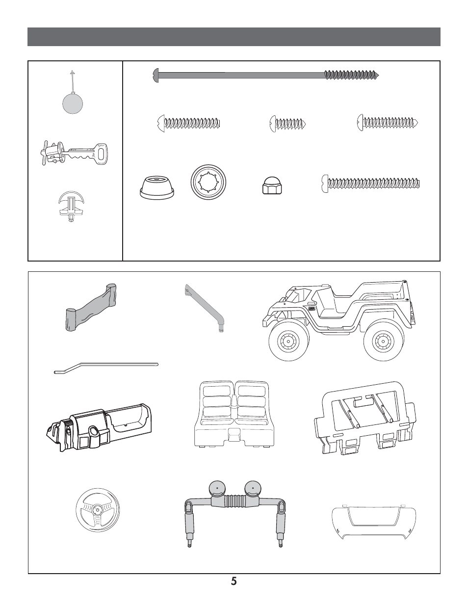 Parts | Fisher 77770 User Manual | Page 5 / 32