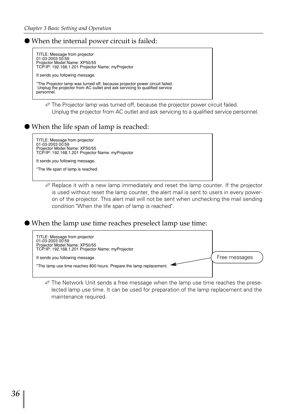 Fisher PJ-Net User Manual | Page 36 / 114