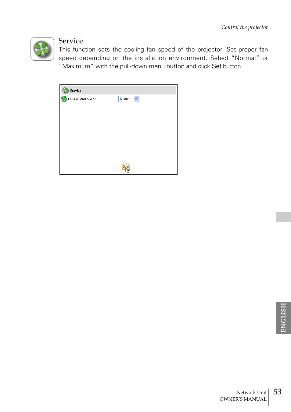 Service | Fisher PJ-Net User Manual | Page 53 / 114