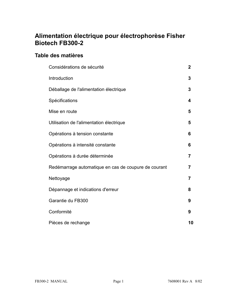 Fisher FB300-2 User Manual | Page 12 / 43