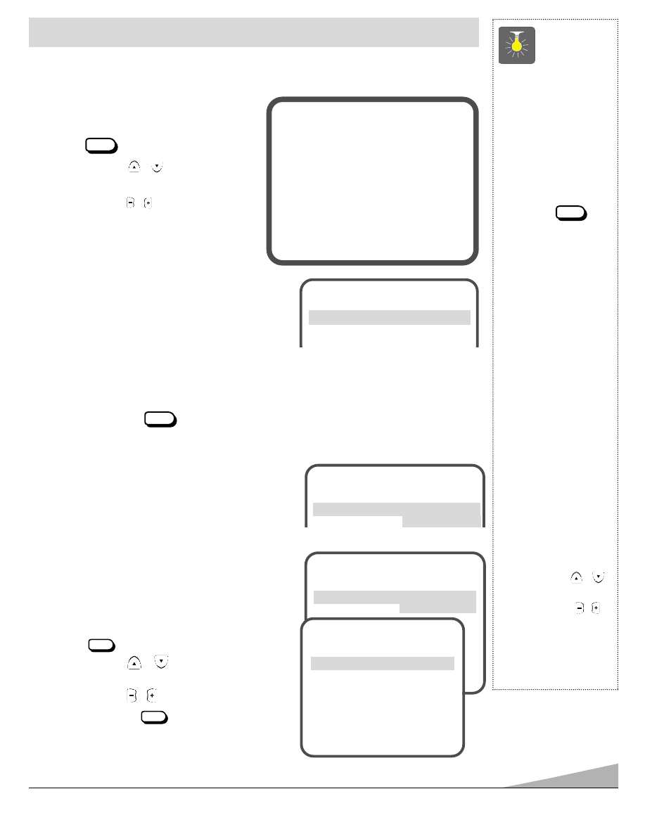 Ajustes del tv, Consejos rápidos, Como hacer los ajustes | Ajuste el modo de audio, Ajuste de imagen/sonido | Fisher PC-20S00M User Manual | Page 23 / 32