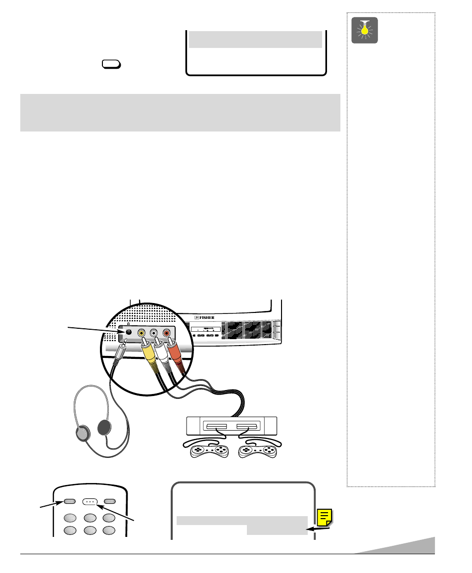 Usando las entradas frontales de audio/video, Consejos rápidos | Fisher PC-20S00M User Manual | Page 25 / 32