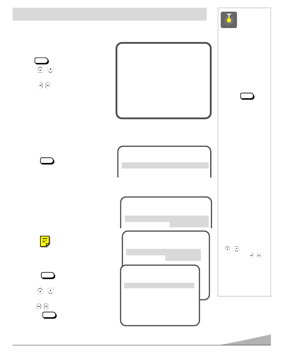 Quicktips, Tv adjustment and setup | Fisher PC-20S00M User Manual | Page 7 / 32