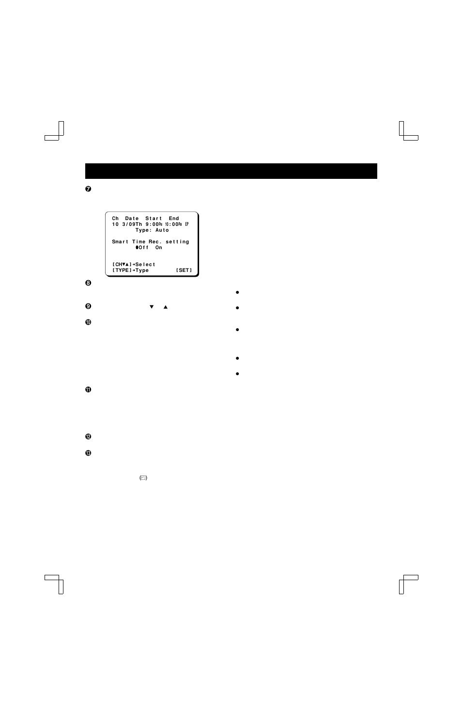 Program timer recording, Smart speed record function | Fisher FVH-E439 User Manual | Page 32 / 40