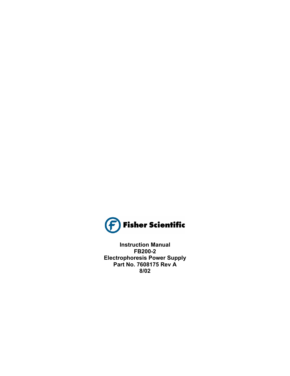 Fisher FB200-2 User Manual | Page 42 / 42