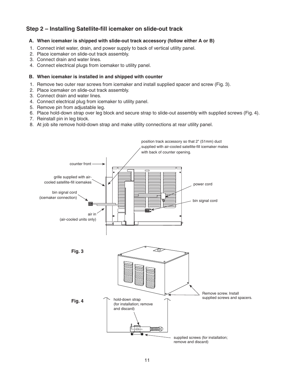 Follett T400A/W User Manual | Page 11 / 40