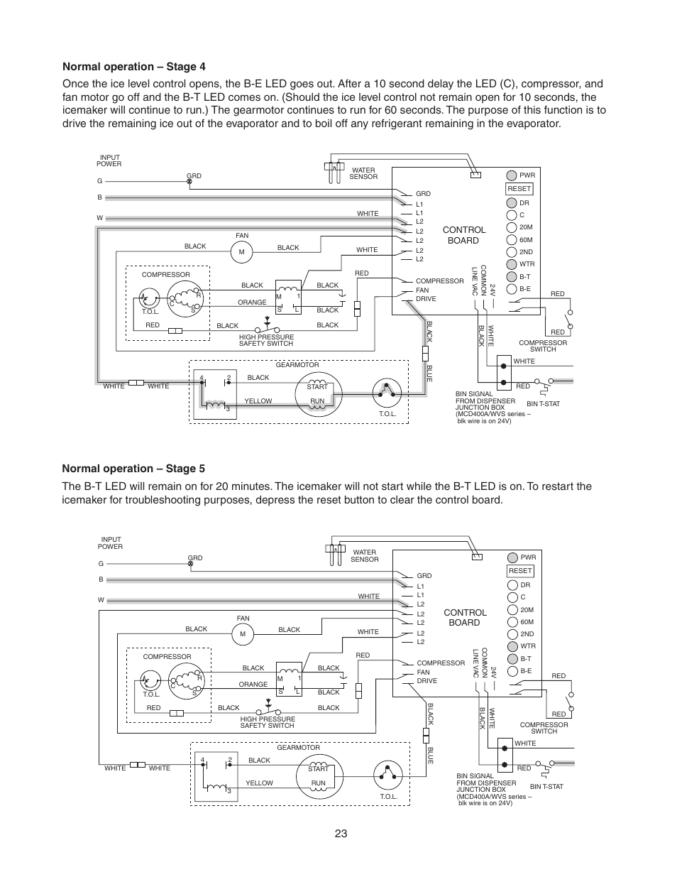 Follett T400A/W User Manual | Page 23 / 40