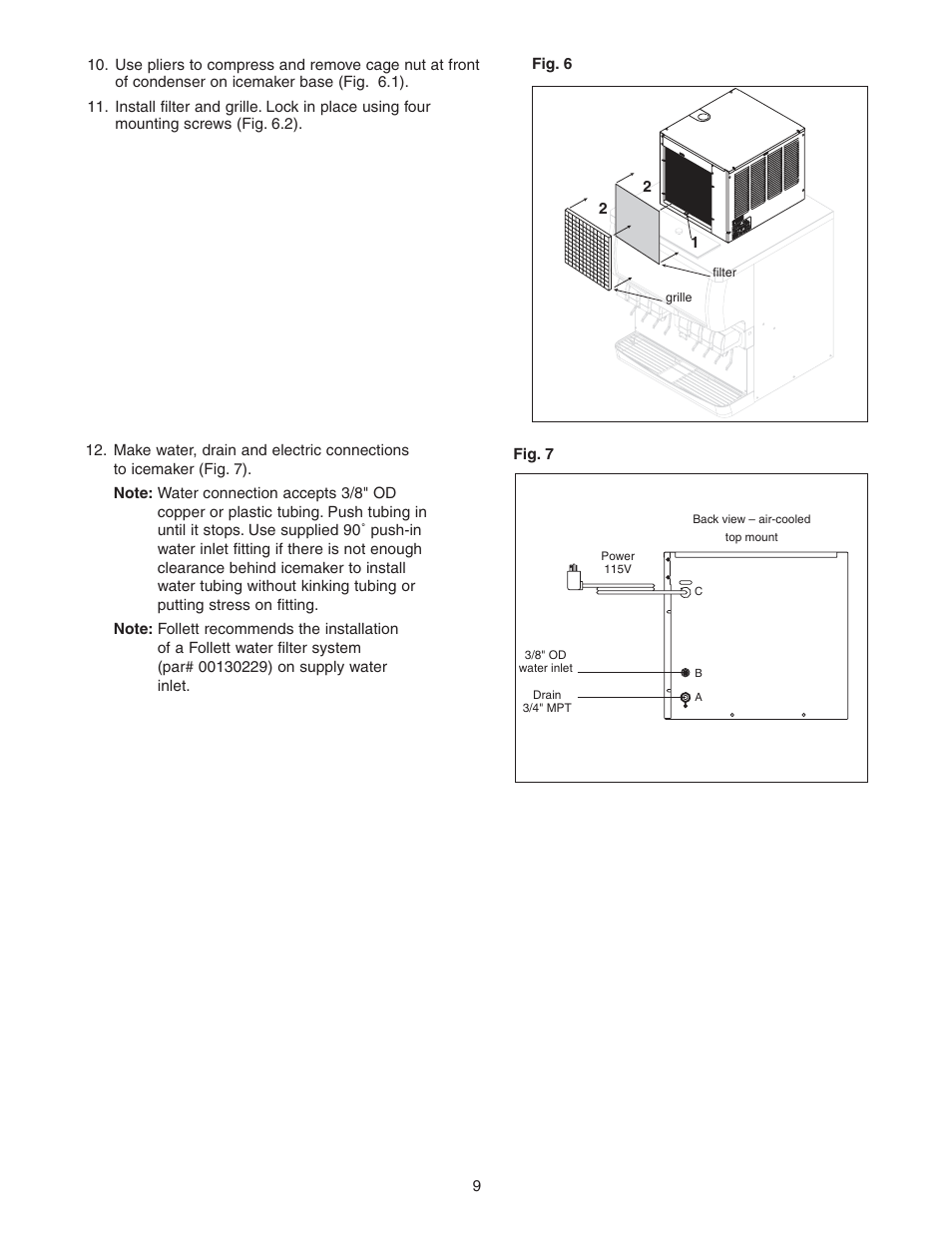 Follett 400 Series User Manual | Page 9 / 20