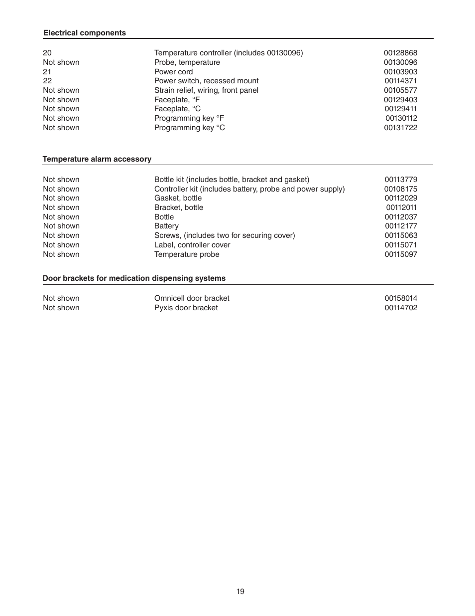 Follett REF Series User Manual | Page 19 / 20