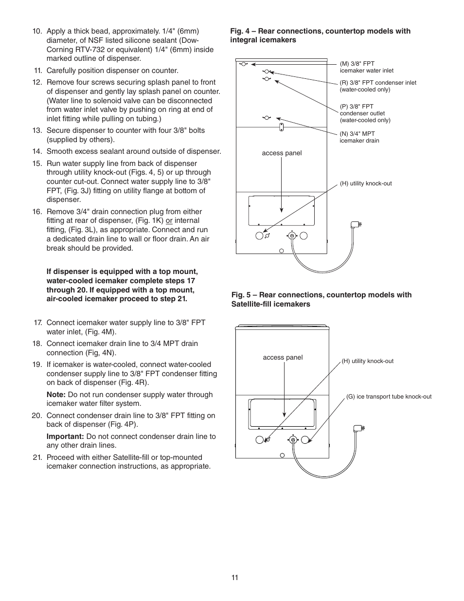 Follett 110CT400A/W User Manual | Page 11 / 32