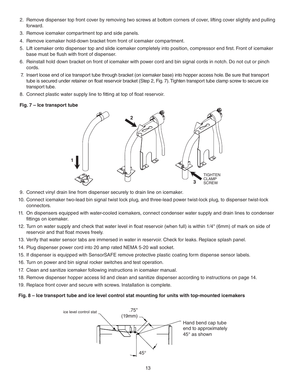 Follett 110CT400A/W User Manual | Page 13 / 32