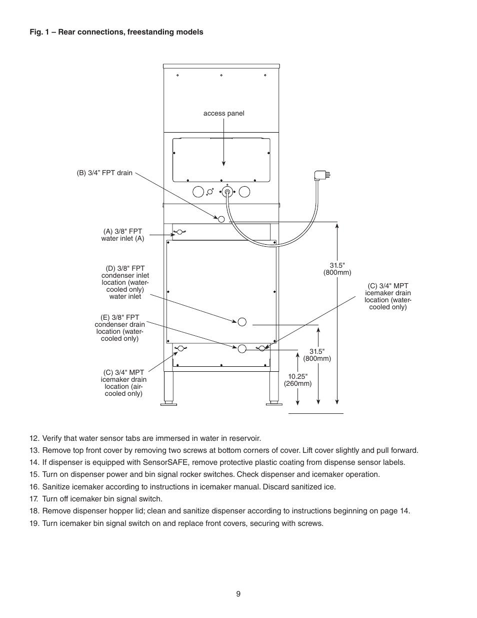 Follett 110CT400A/W User Manual | Page 9 / 32
