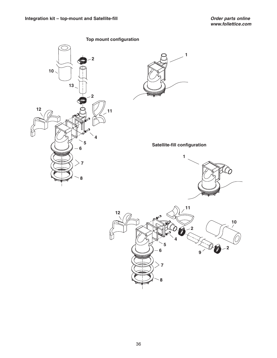 Follett HCE1400W User Manual | Page 36 / 40