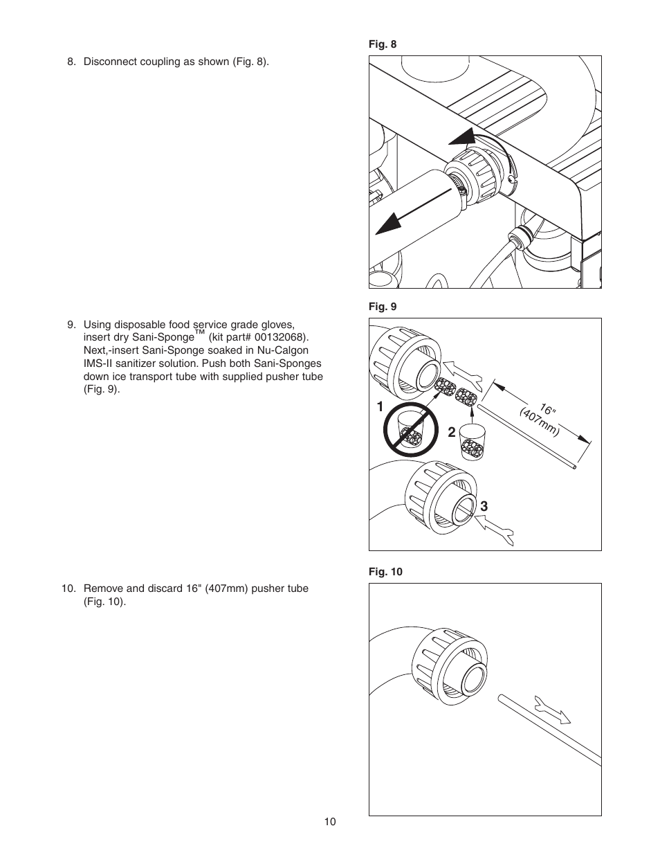 Follett HCC1000A User Manual | Page 10 / 40