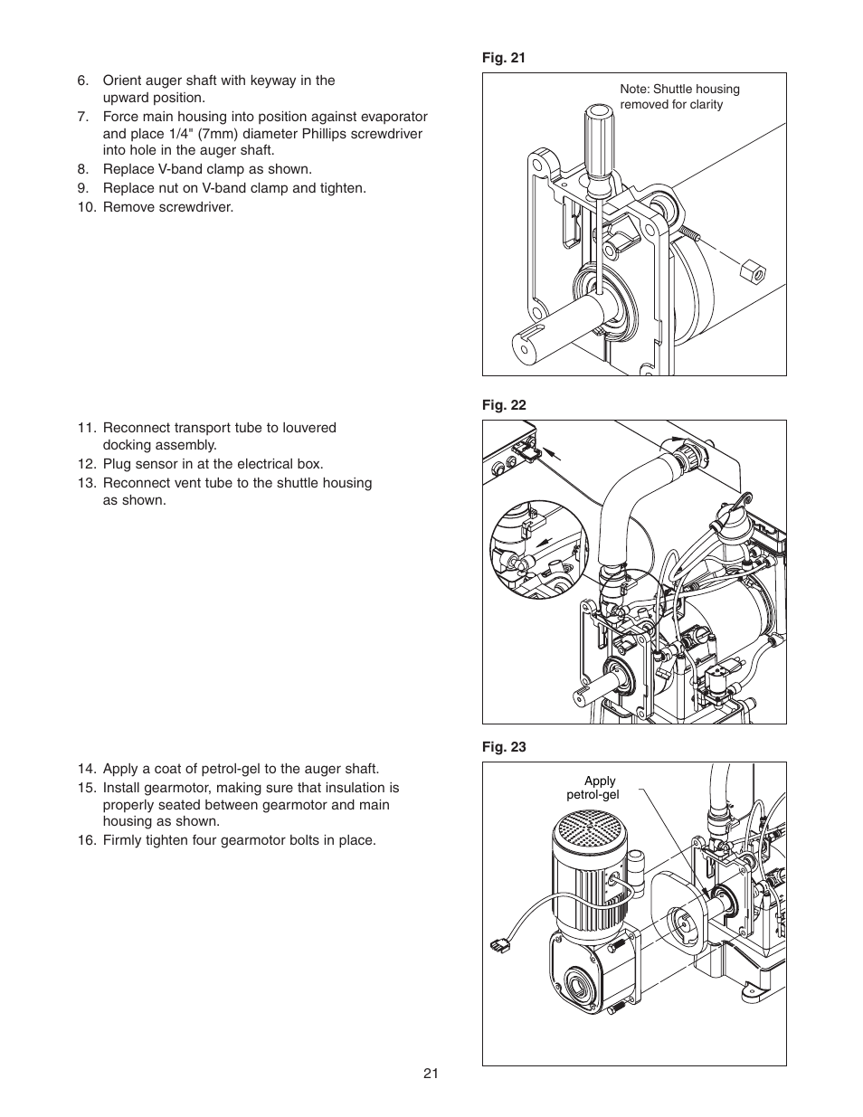 Follett HCC1000A User Manual | Page 21 / 40