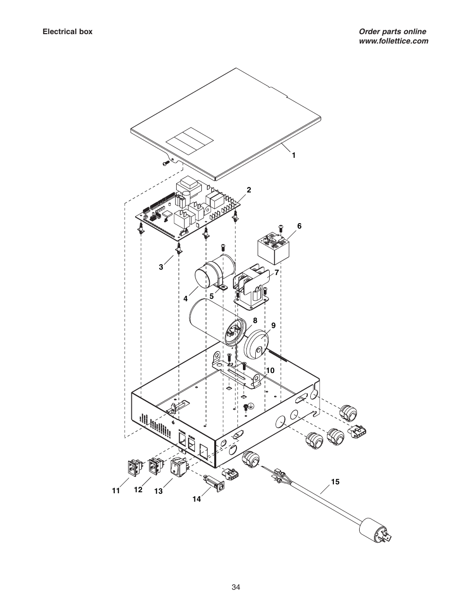 Follett HCC1000A User Manual | Page 34 / 40