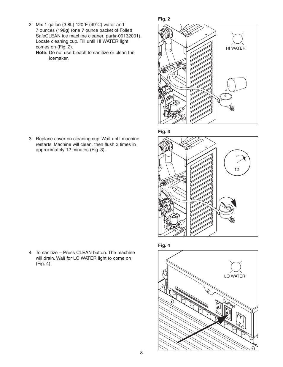 Follett HCC1000A User Manual | Page 8 / 40