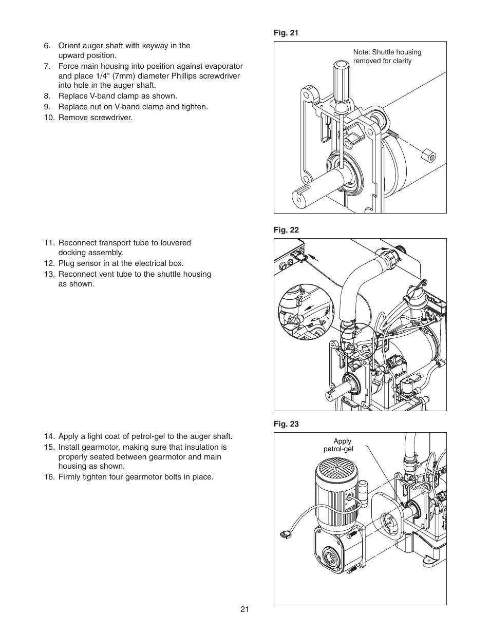 Follett HCE1400A User Manual | Page 21 / 40