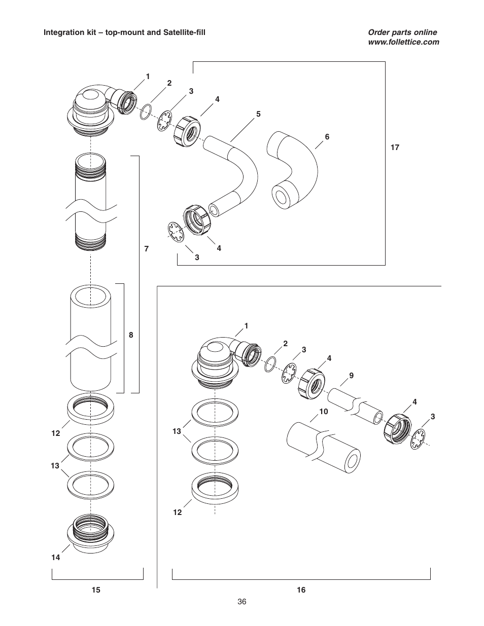 Follett HCE1400A User Manual | Page 36 / 40